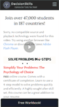 Mobile Screenshot of decisionskills.com